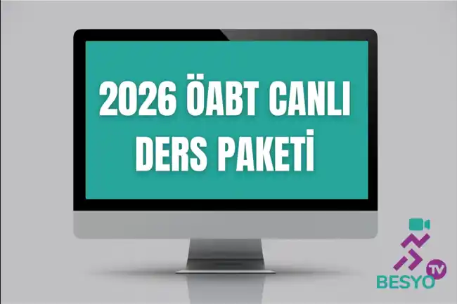 2026  GÜMÜŞ CANLI DERS PAKETİ