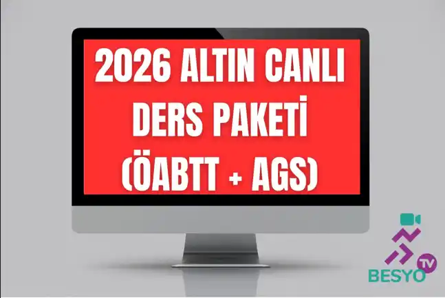 2026 ALTIN CANLI DERS PAKETİ