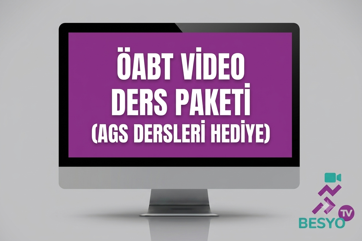 BEDEN EĞİTİMİ ÖABT VİDEO DERS ( AGS VİDEO DERS HEDİYE )